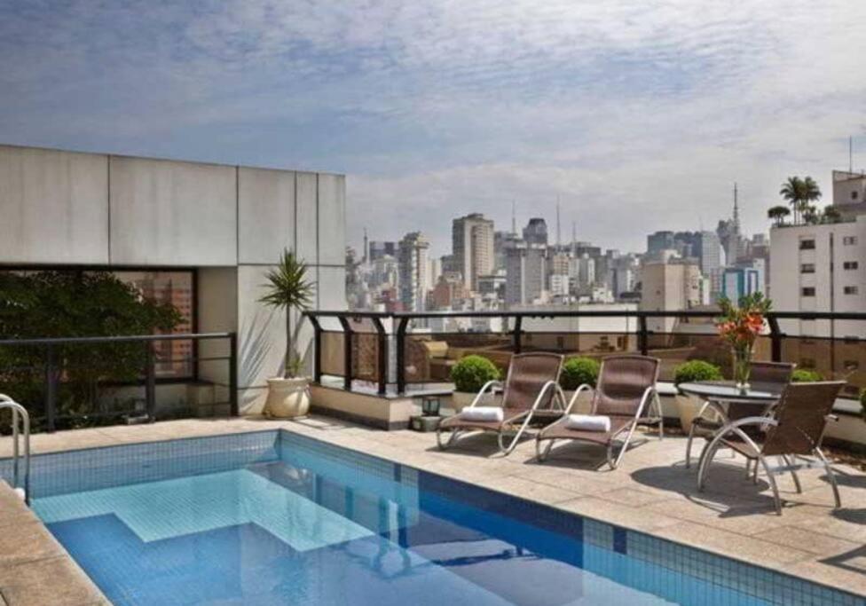 Easy Star - Flat Hotel Transamerica - Vb03G Sao Paulo Bagian luar foto