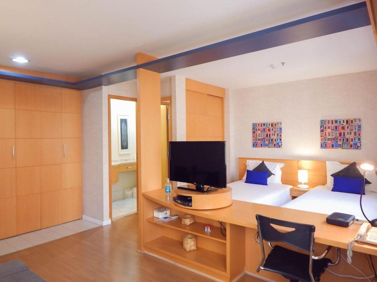 Easy Star - Flat Hotel Transamerica - Vb03G Sao Paulo Bagian luar foto